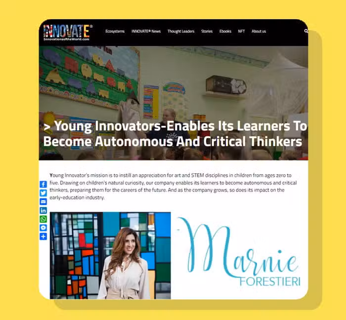 Marnie in Innovations of the World